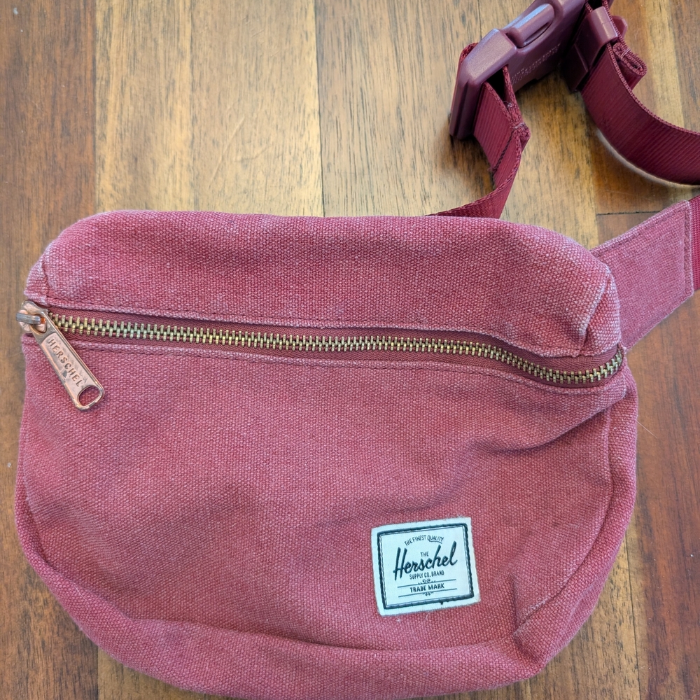 Herschel Supply Company Maroon Waist Bag